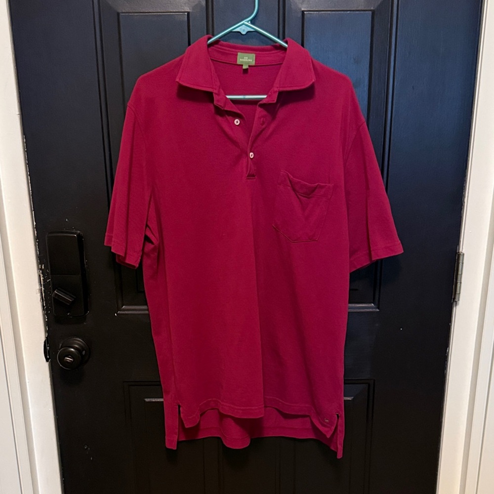 Sid Mashburn Men’s Burgundy Polo